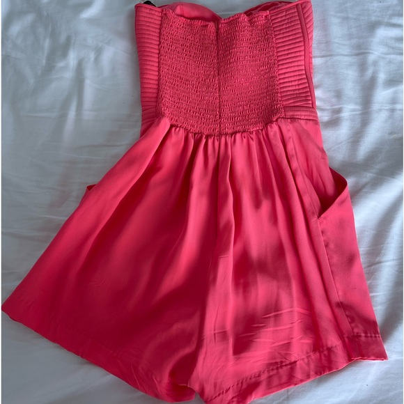 Parker Silk Corset Top Romper - Picture 2 of 4